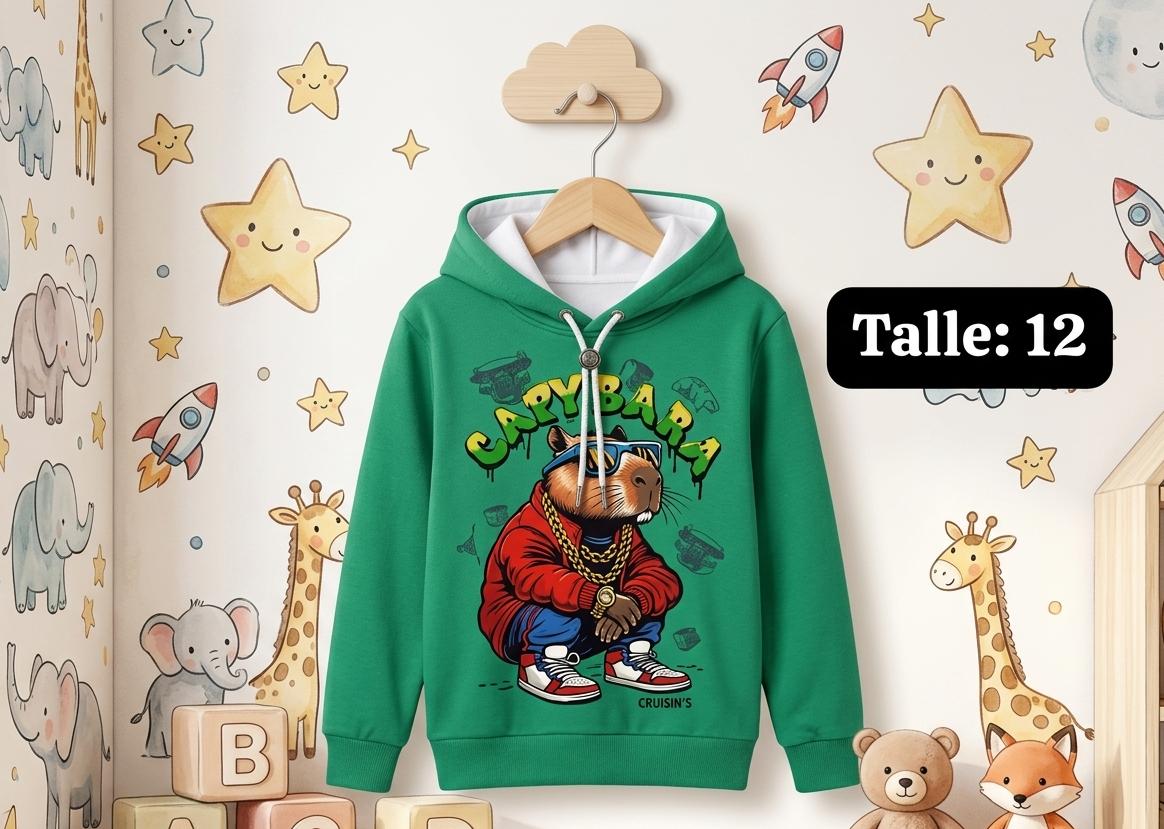Canguro algodón frizado Infantil